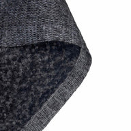 Boucle Wool Coating Pre-Interfaced - Black/Grey