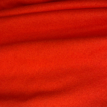 Wool Coating - 60” - Orange