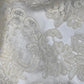 Corded French Lace - Scalloped Eyelash Edge - Ivory