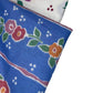 Vintage Floral Printed Cotton - 36” - Blue