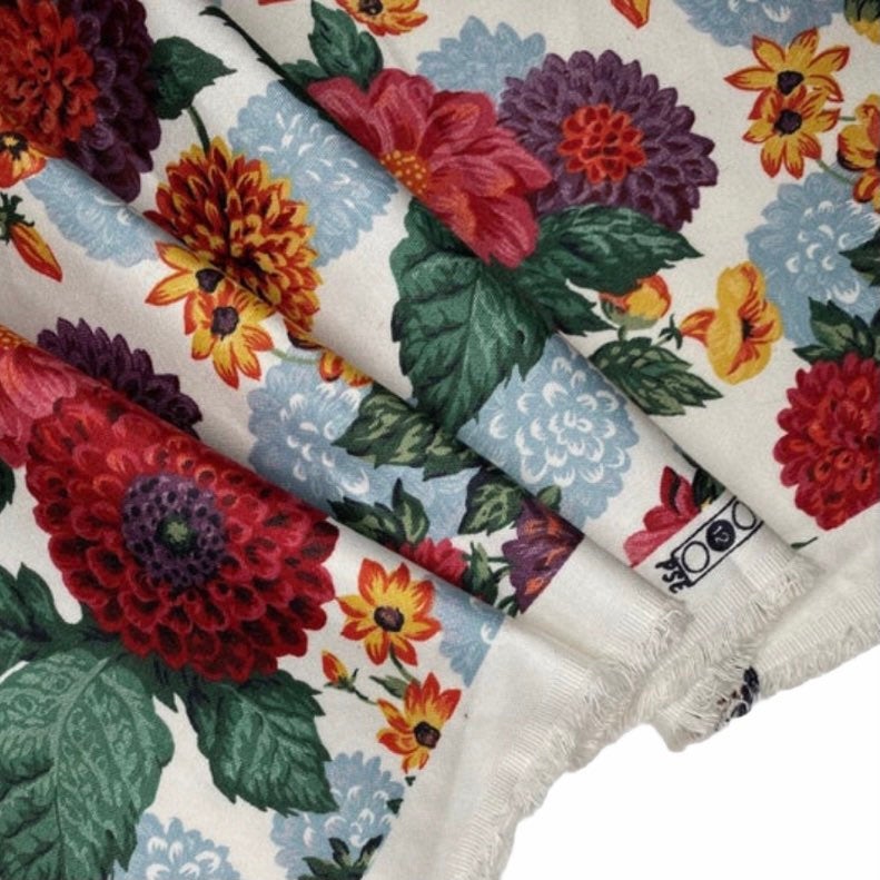 Printed Cotton Canvas - John Wolf - Flowers