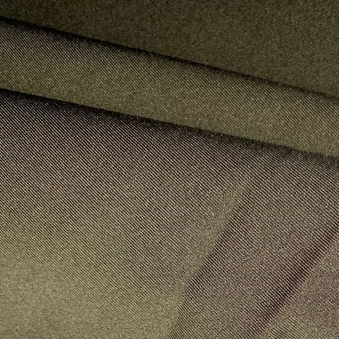 Shimmer Nylon Spandex- 62” - Army Green