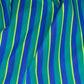 Striped Nylon Spandex -  Multi-Colour / Blue / Green / Yellow