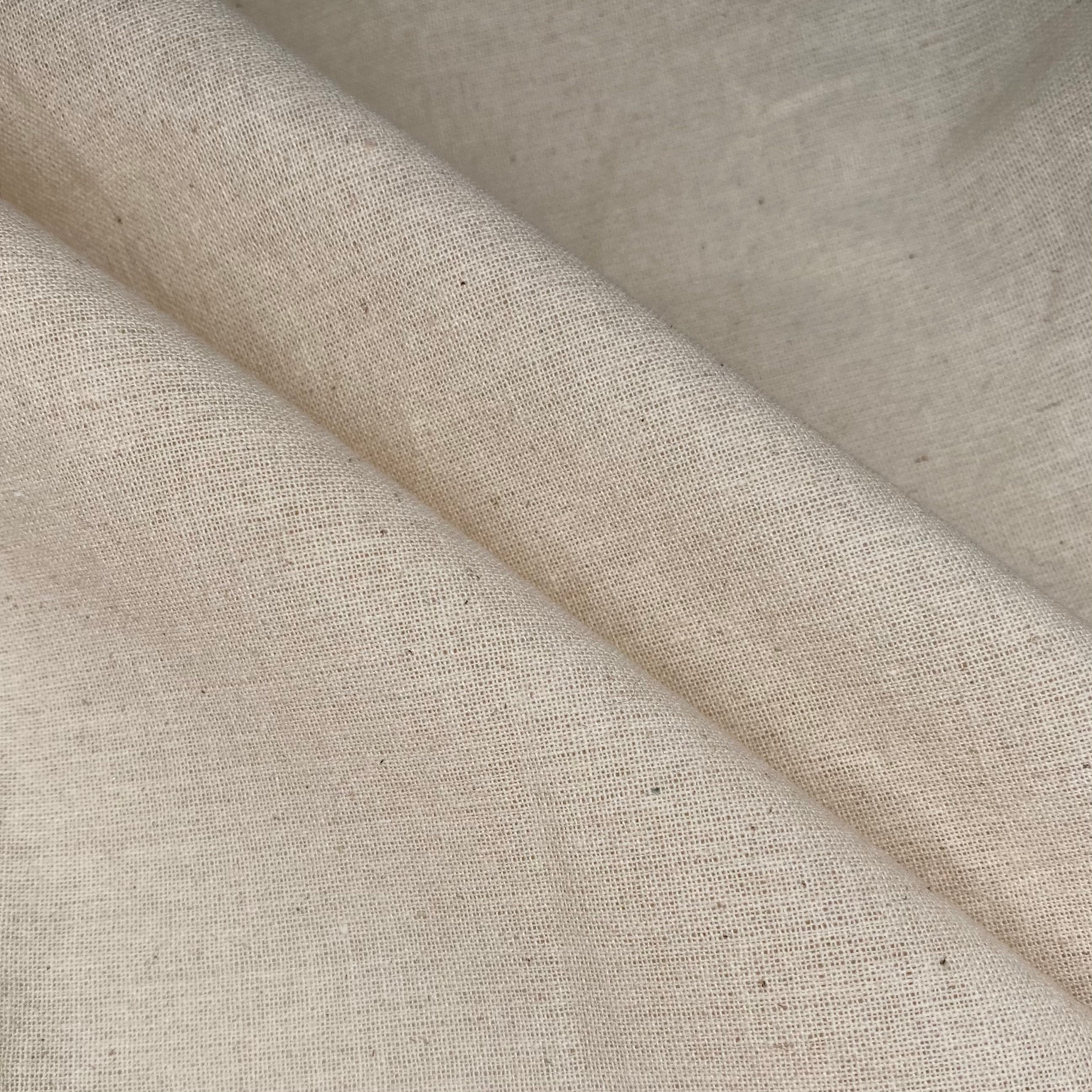 Cotton Muslin - Unbleached Natural