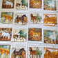 Quilting Cotton - Horse Squares