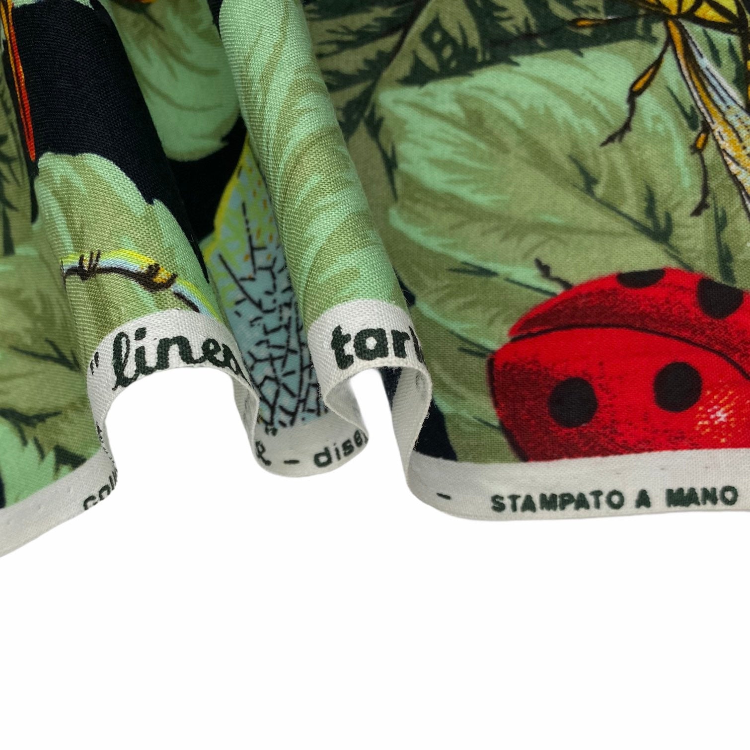 Printed Cotton Canvas - Butterfly / Ladybugs