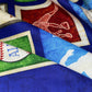Quilting Cotton - Baseball Squares - 44” - Blue