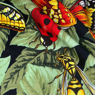 Printed Cotton Canvas - Butterfly / Ladybugs
