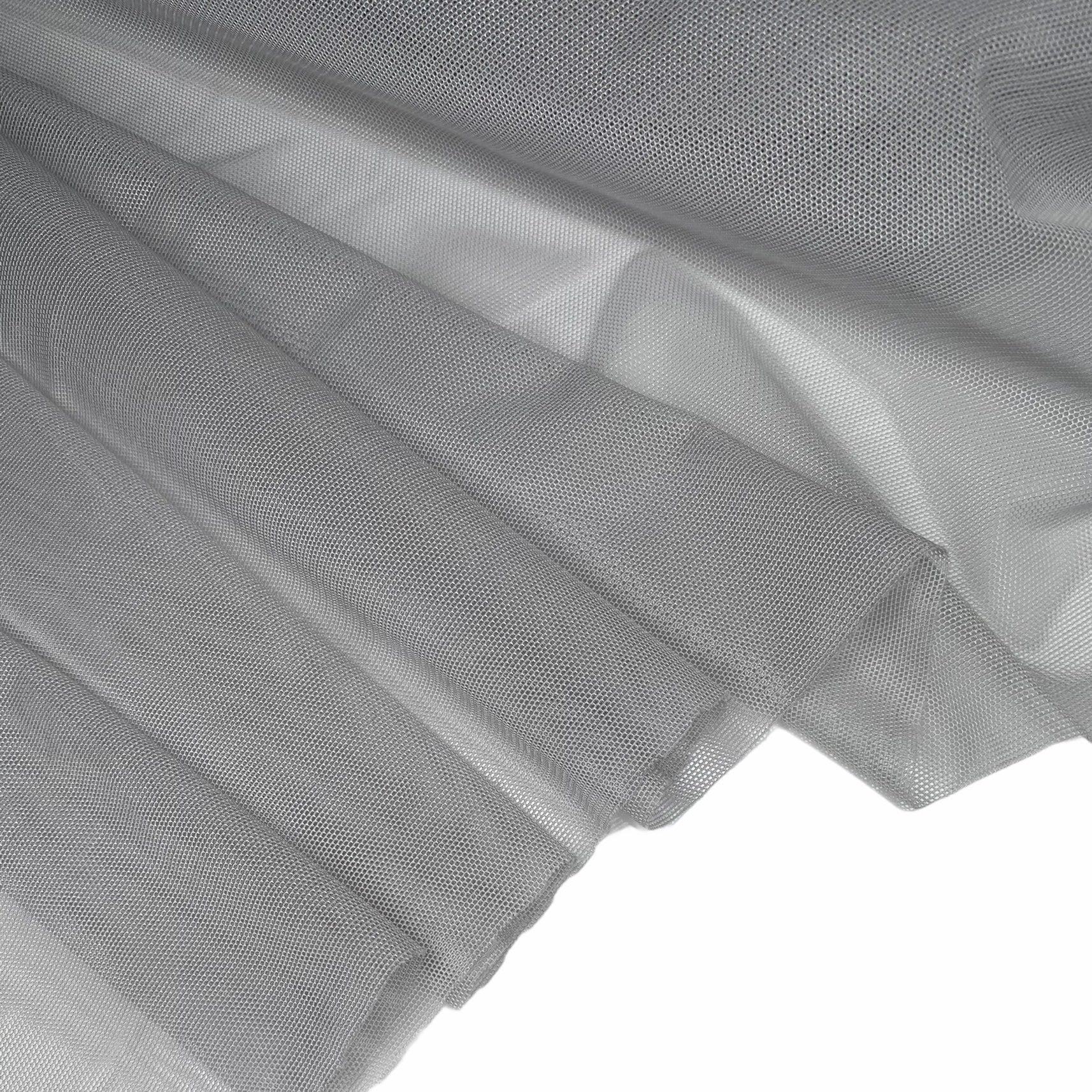 Stretch Power Mesh - Light Grey