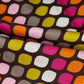Quilting Cotton - Hot Cocoa Diamonds Multi - Brown/Orange/Pink/White