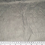Floral Cotton Jacquard - Black