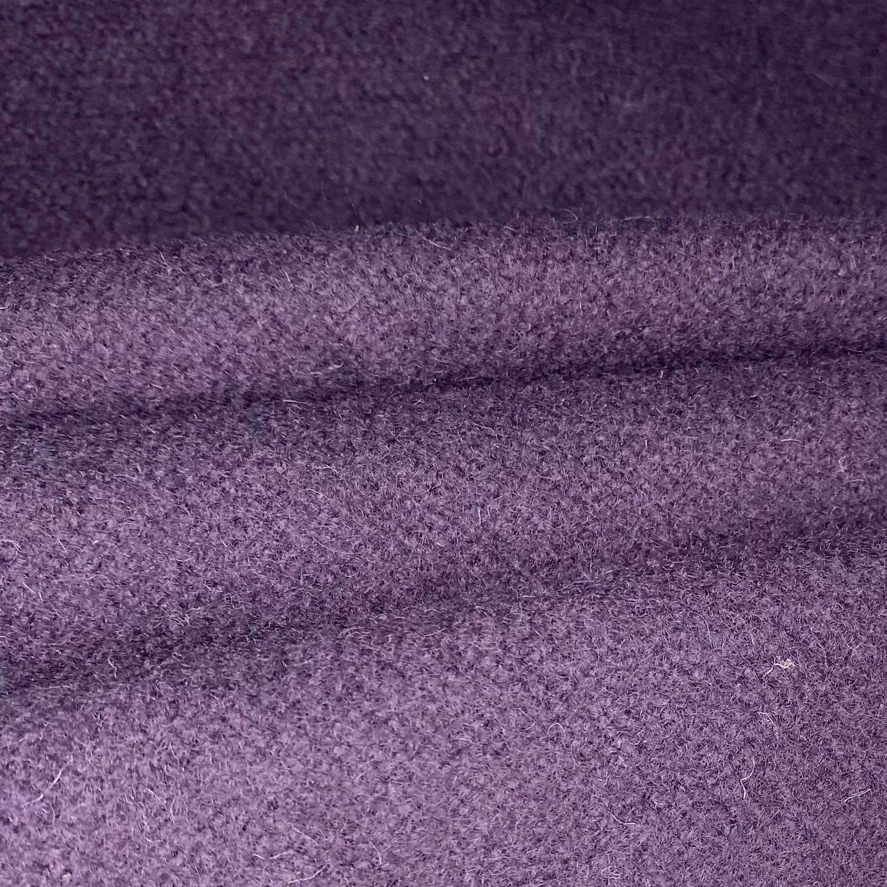 Wool Coating - Purple