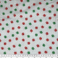 Quilting Cotton - Christmas Paw Prints - White/Red/Green