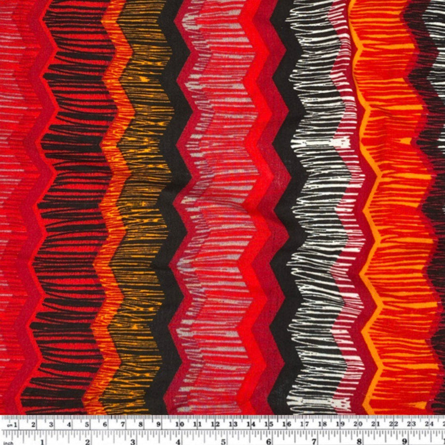Printed Rayon Batiste - Chevron