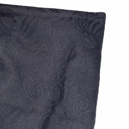 Floral Cotton Jacquard - Black
