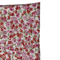 Printed Quilting Cotton Remnant - Small Floral - Pink