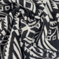 Yarn Dyed Cotton - Aztec - Black / White