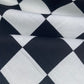 Quilting Cotton - Checkered- 44” - Black/White