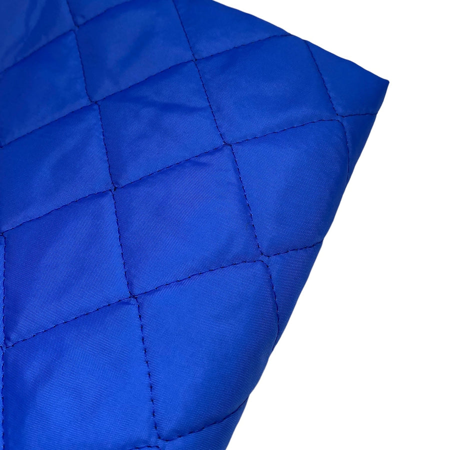 Quilted Nylon - Square - Blue