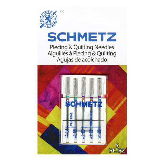 Piecing & Quilting Needles Pack Carded - Assorted - 5 count