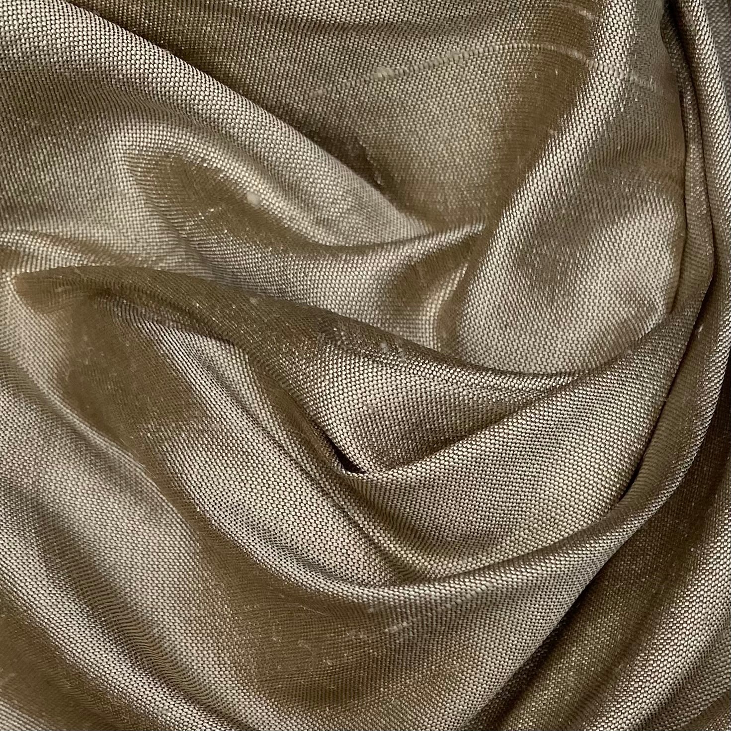 Shot Silk Dupioni - Flax