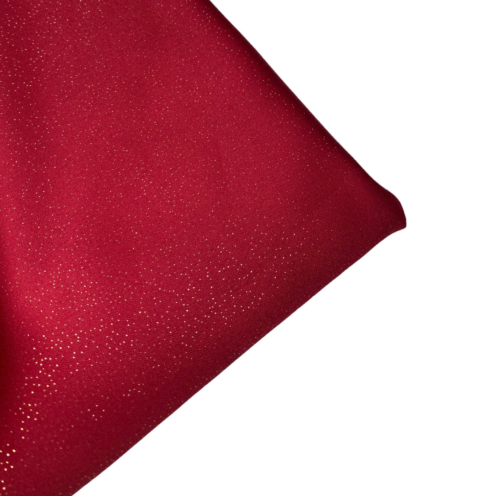 Sparkle Peau De Soie - Matte Satin - Red/Gold