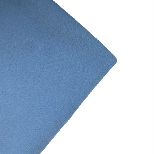Wool Coating - Melton Wool - Baby Blue