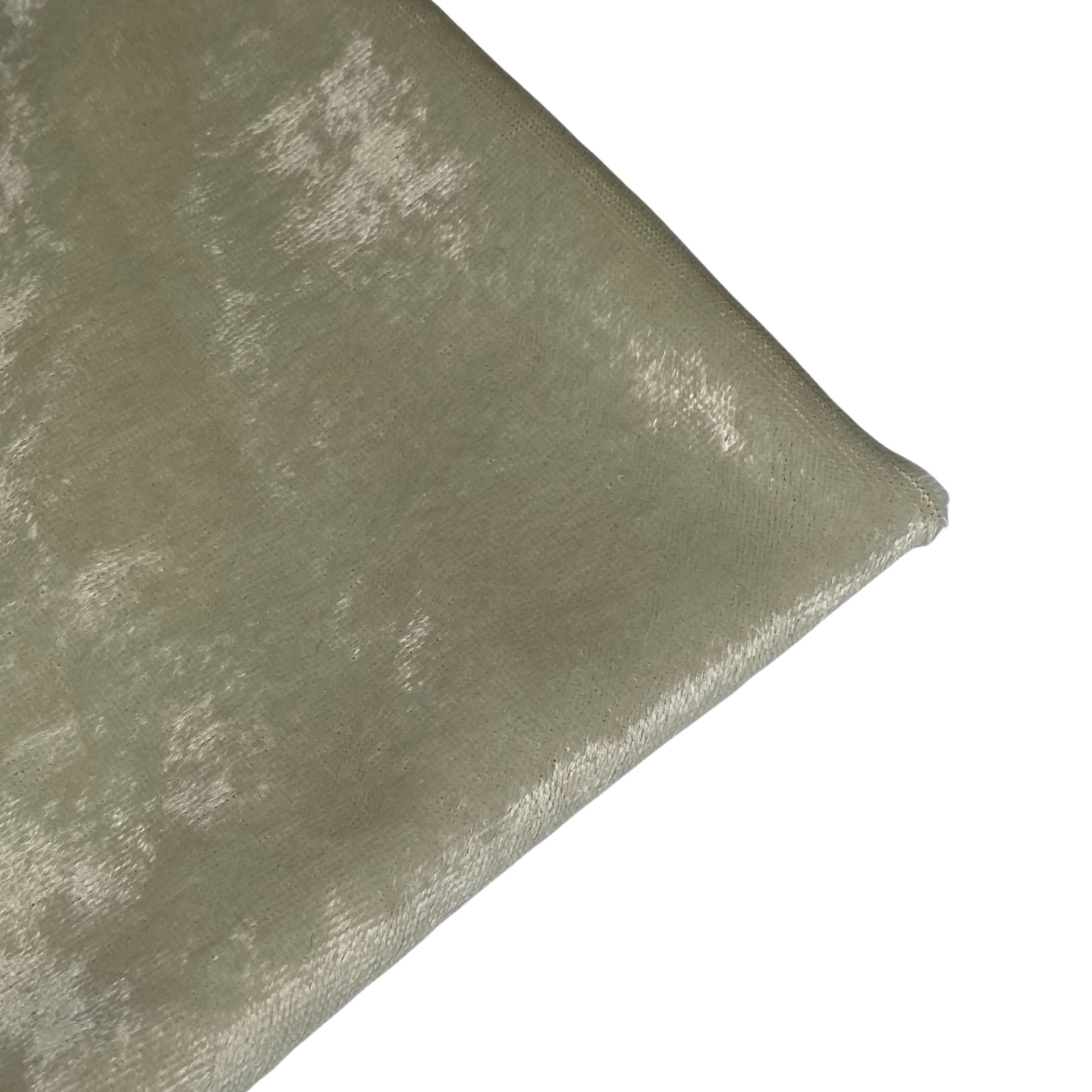 Crushed Stretch Velvet - Beige