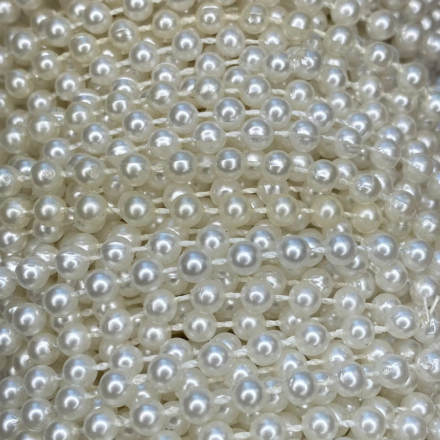 Faux Pearl Trim - Ivory