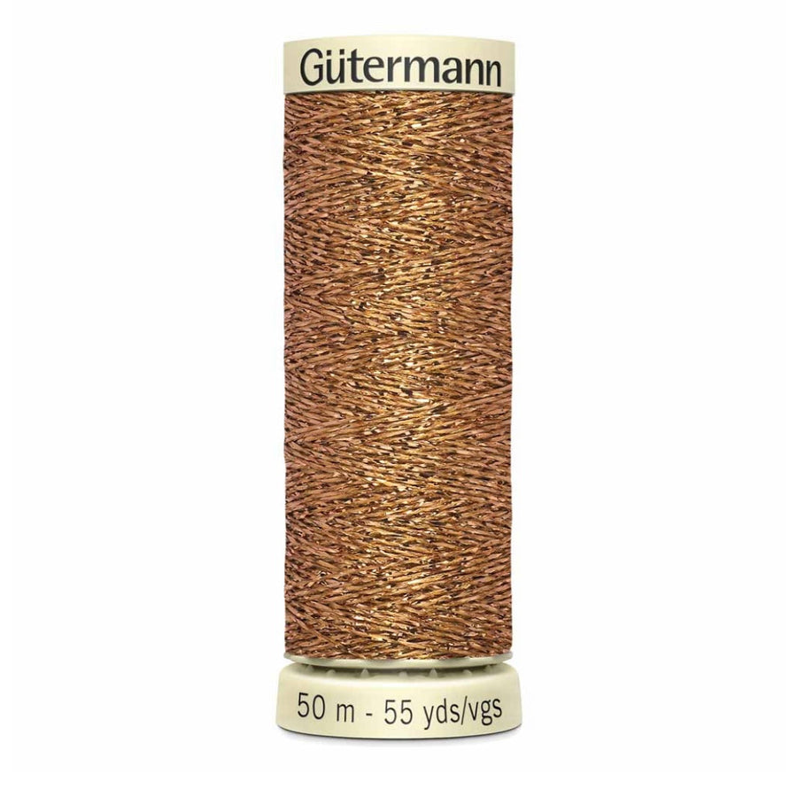 Metallic Sparkle Thread - 50m - Copper