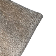 Patterned Velvet Upholstery - Designer Remnant - Beige