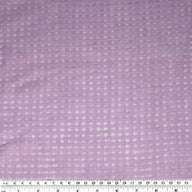 Plaid Cotton Gauze - 44” - Purple