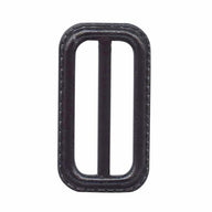 Trench Buckle - 25mm (1″) - Black Patent - 2pcs