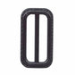 Trench Buckle - 25mm (1″) - Black Patent - 2pcs