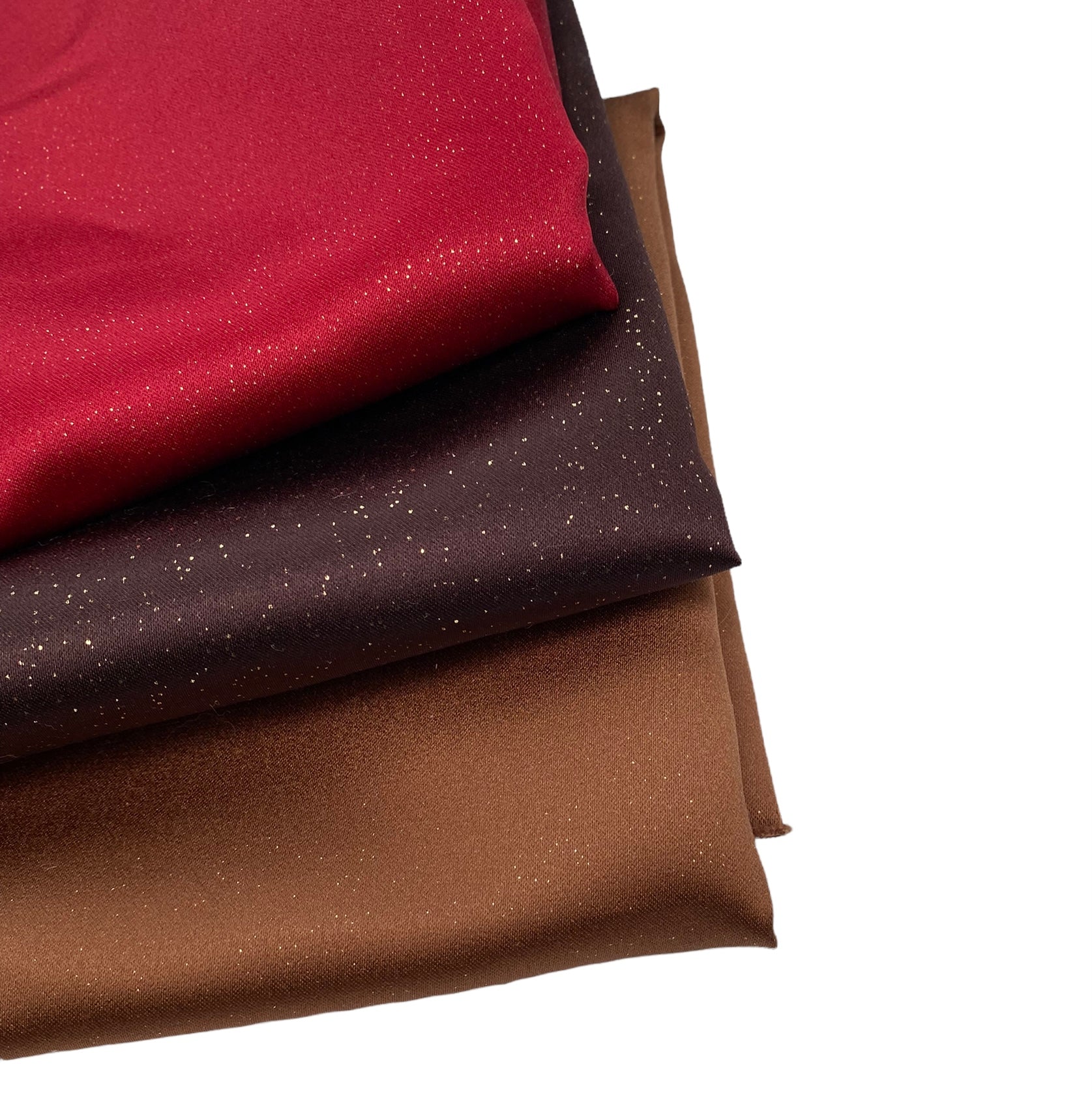 Sparkle Peau De Soie - Matte Satin - Dark Brown/Gold