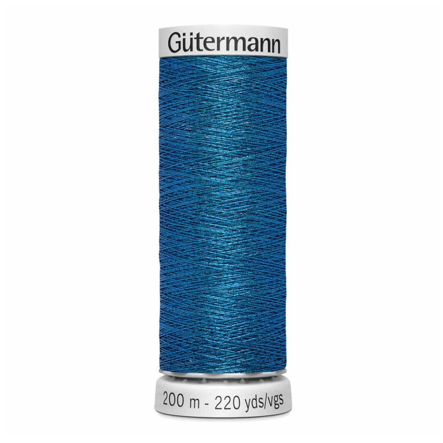 Dekor Metallic Thread - 200m - True Blue