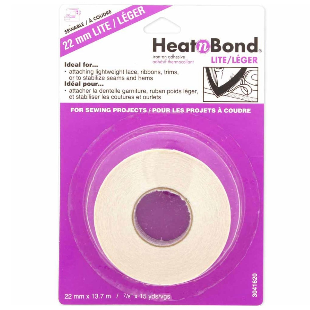 Lite Iron-On Adhesive Tape - 22mm x 13.7m