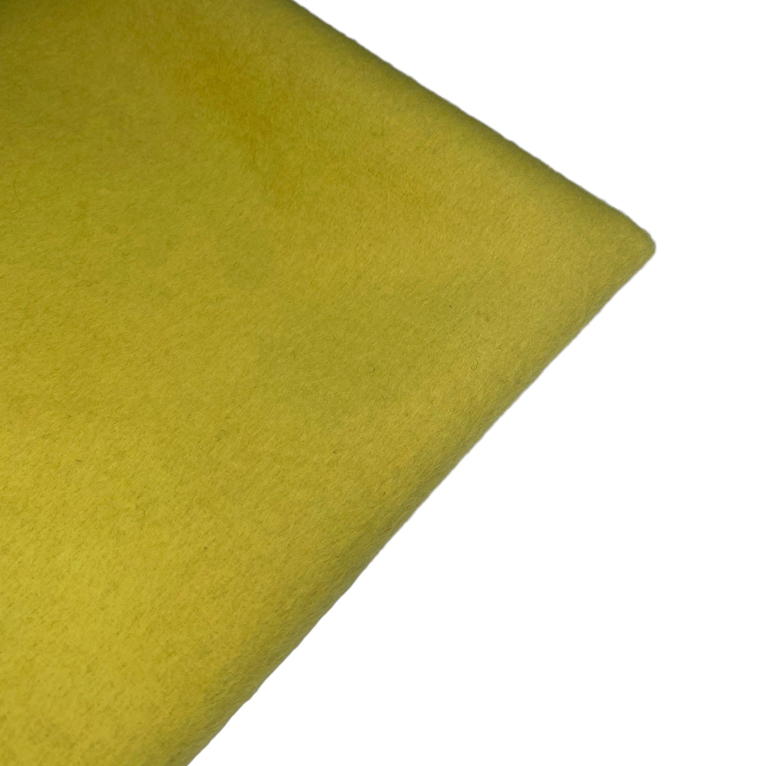 Wool Coating - Remnant - Lemon Lime