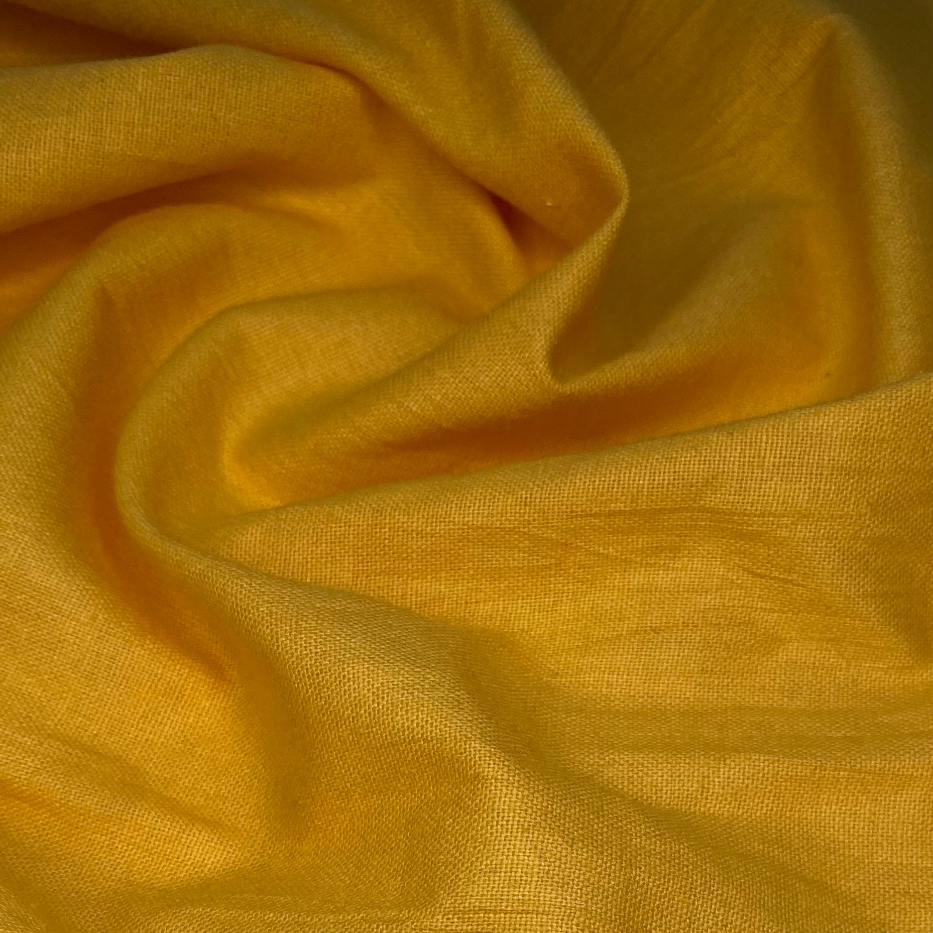Crinkled Cotton - Saffron
