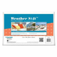 Water Resistant Indoor/Outdoor Pillow Insert - 12” x 18”