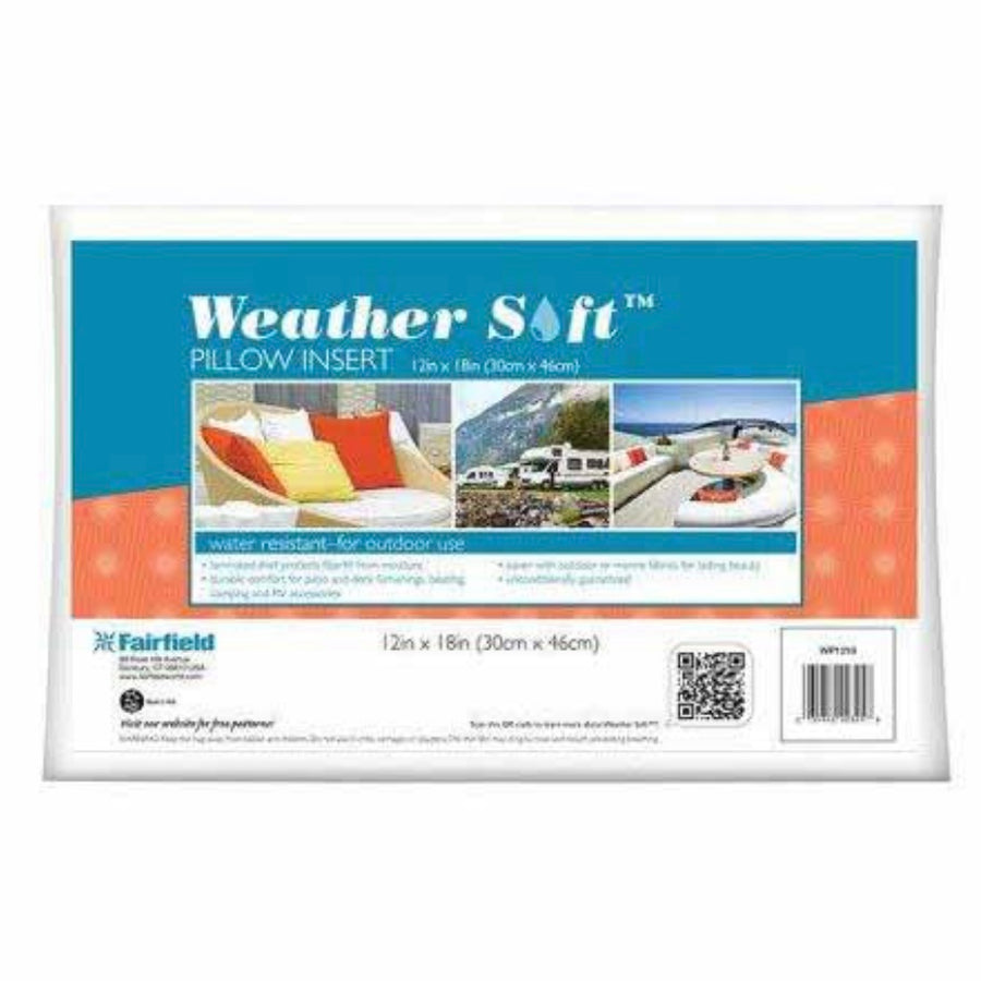 Water Resistant Indoor/Outdoor Pillow Insert - 12” x 18”
