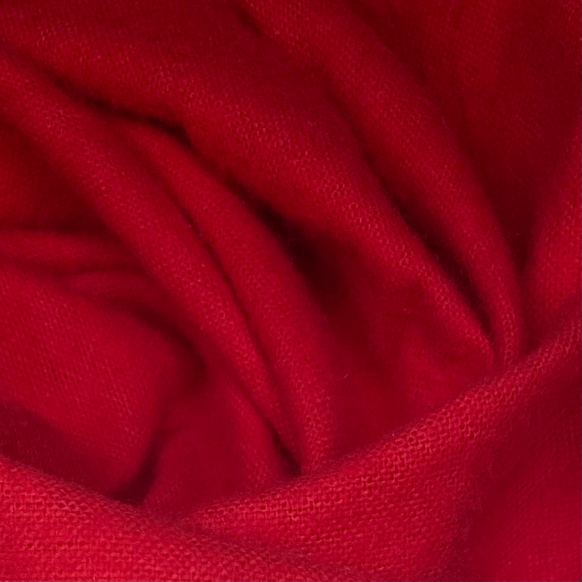 Cotton Flannel - Red