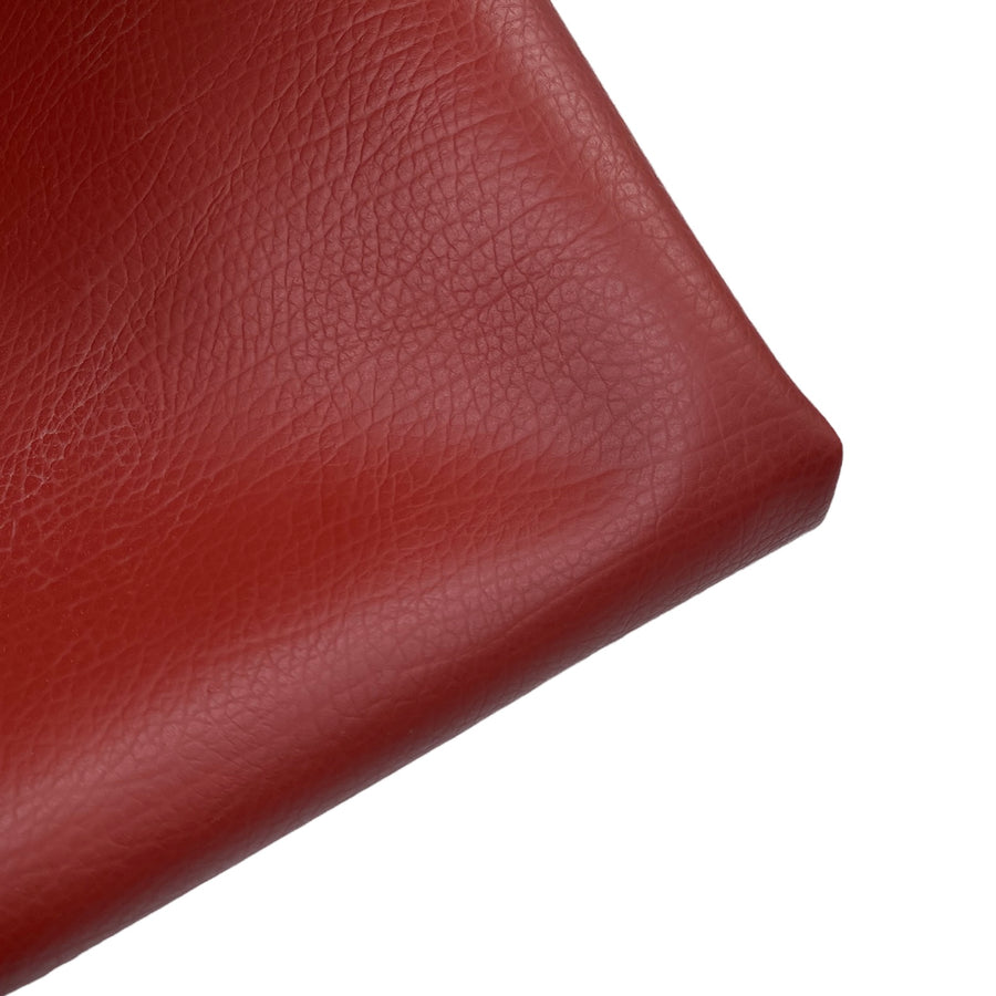 Faux Leather Upholstery Vinyl - Maroon