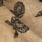 Sunflower Printed Burlap - 44”