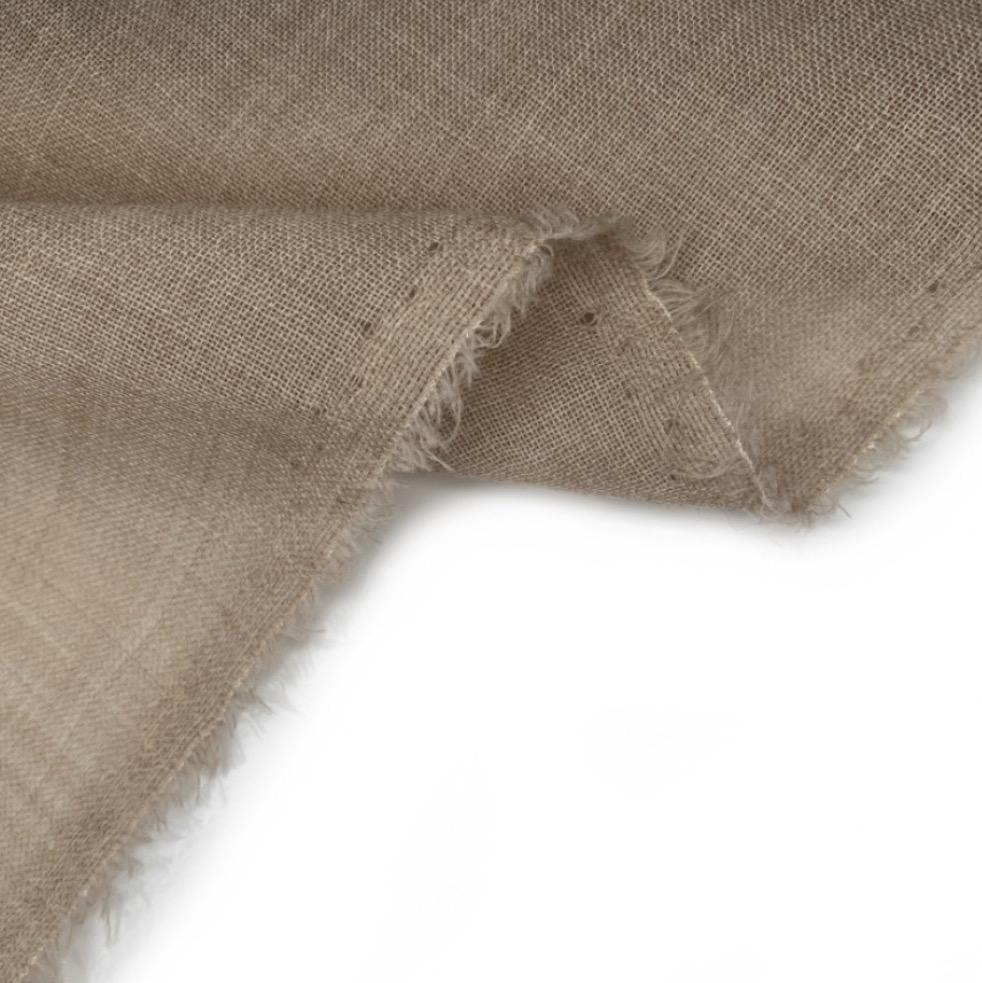 Wool Gauze - Brown · King Textiles