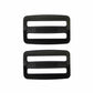 Plastic Strap Adjuster - 38mm (1 1/2″) - Black - 2 pcs