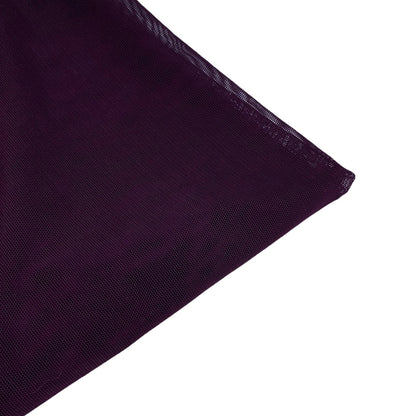 Stretch Mesh - Power Mesh - Eggplant