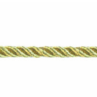 Metallic Twisted Cord - 6mm - Silver