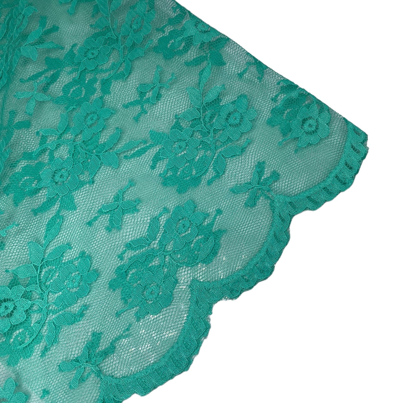 Mint shop lace fabric