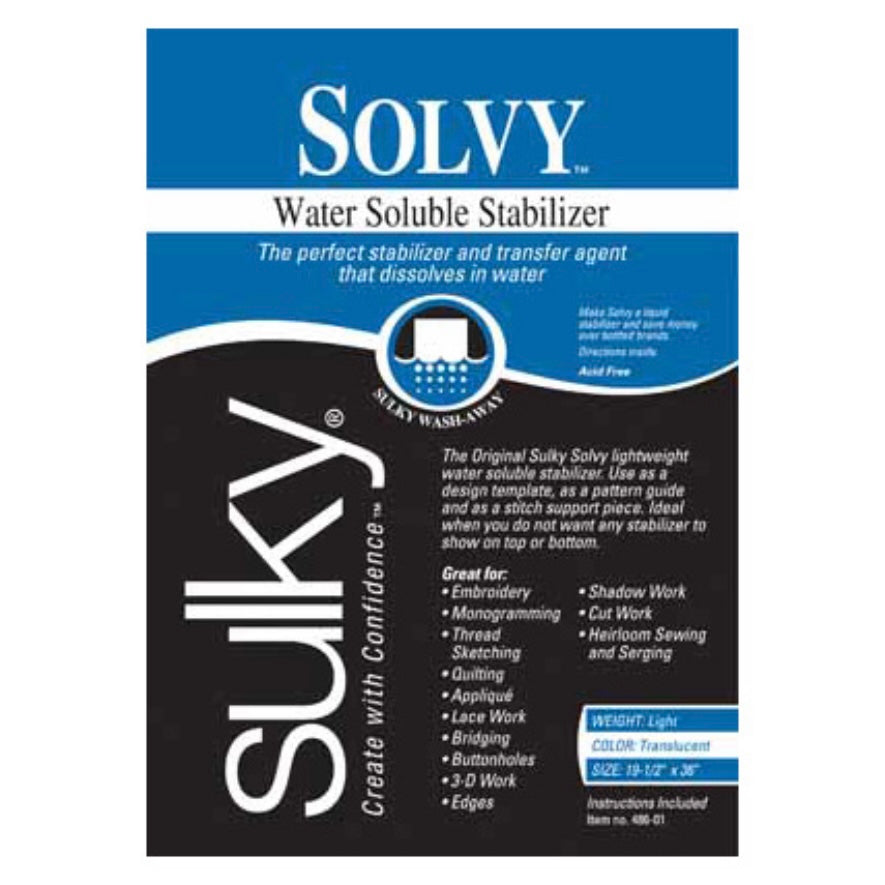 Solvy - White - 50 x 91cm pkg (20″ x 36″)